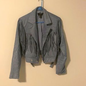 Forever 21 Fringe Jacket